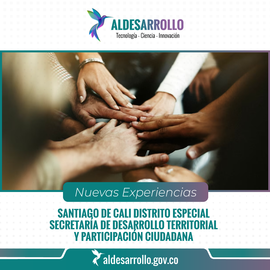 Santiago de Cali Distrito Especial – Secretaría de Desarrollo Territorial y Participación Ciudadana