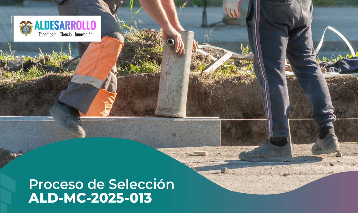 PROCESO DE SELECCIÓN ALD-MC-2025-013