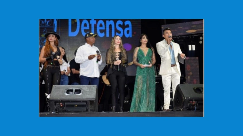 Evento cultural del Contrato Interadministrativo 127 de 2023 ejecutado por ALDESARROLLO para prevenir el reclutamiento ilícito y promover la desmovilización voluntaria.