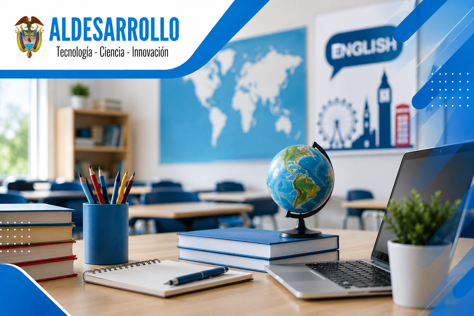 ALDESARROLLO impulsó proyecto de bilingüismo en el Quindío para fortalecer el inglés en colegios oficiales
