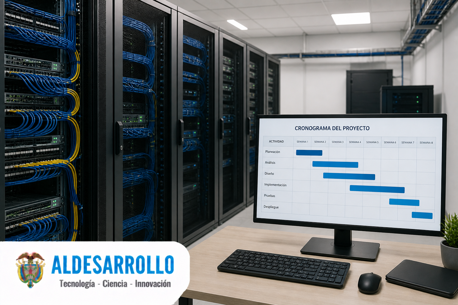 ALDESARROLLO ajustó cronograma de proyecto tecnológico para optimizar su ejecución