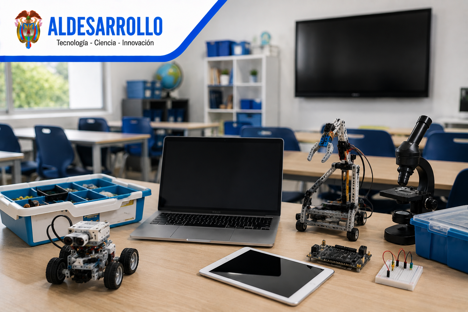 ALDESARROLLO impulsó dotación tecnológica STEAM en Restrepo para fortalecer la educación