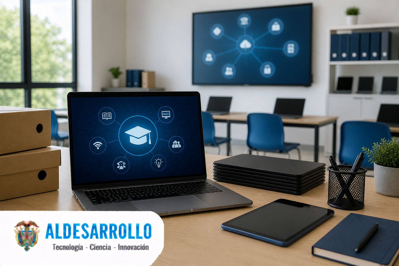 ALDESARROLLO fortaleció proyecto de educación digital en el Meta con nueva adenda