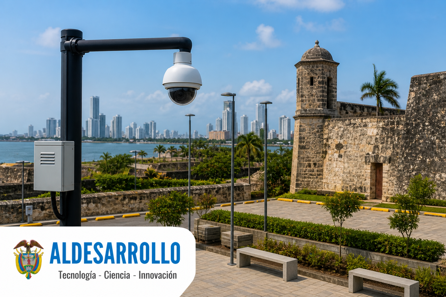 ALDESARROLLO lanzó licitación para mantenimiento del sistema de seguridad en Cartagena
