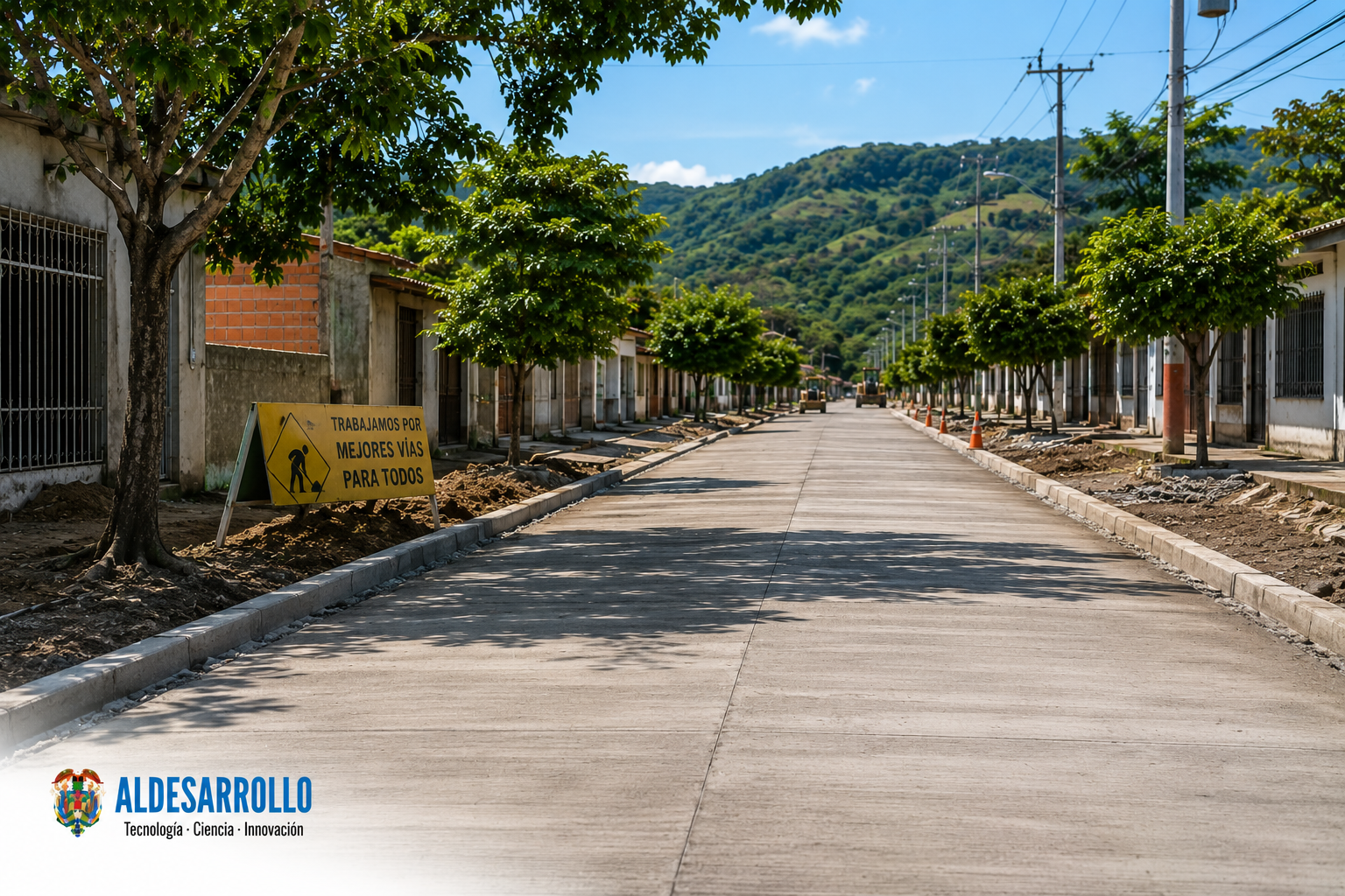 ALDESARROLLO impulsa pavimentación en San Alberto y abre participación ciudadana