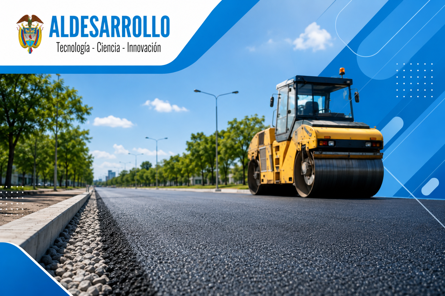 ALDESARROLLO impulsó pavimentación vial en Salamina para fortalecer la infraestructura urbana