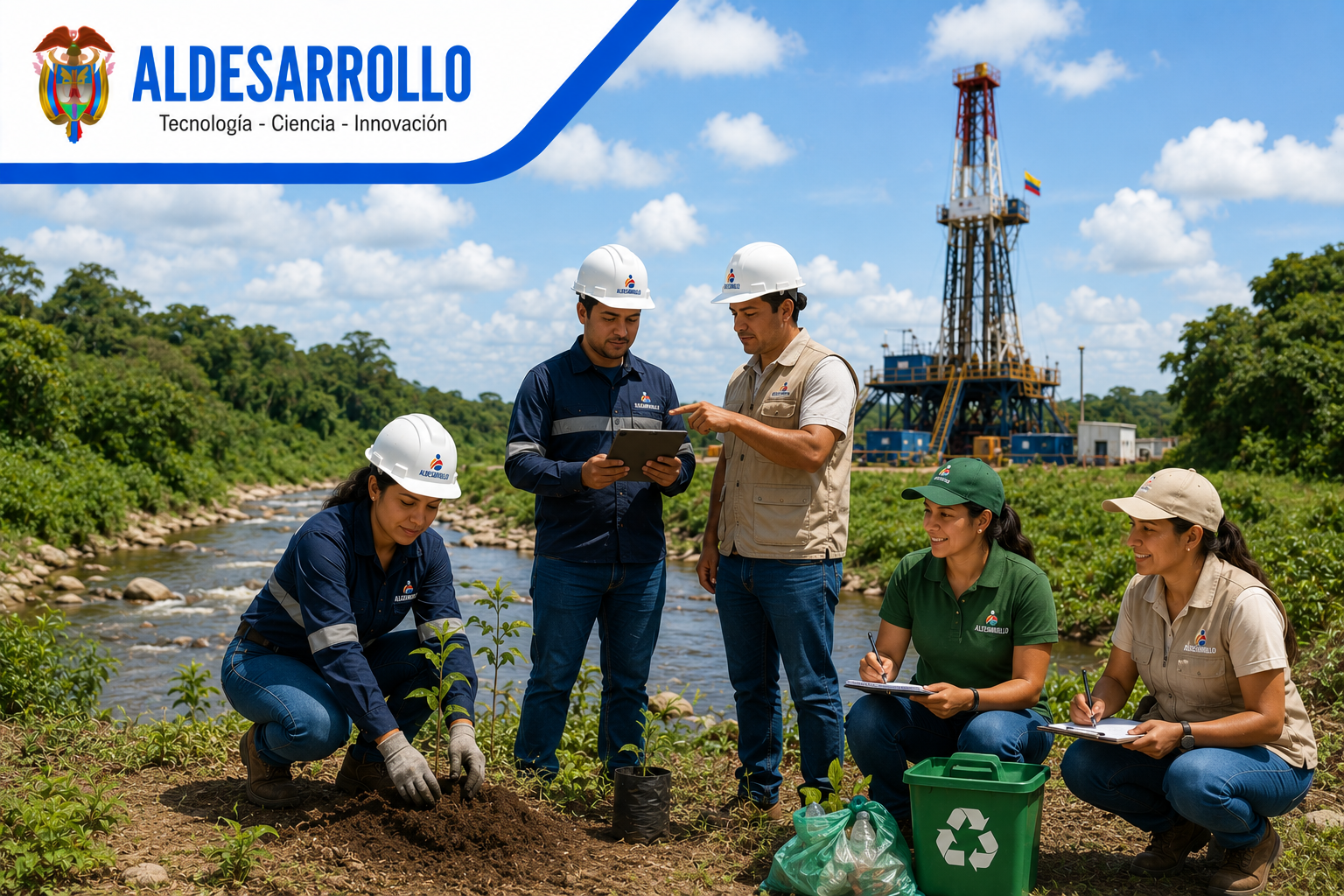 ALDESARROLLO impulsó proyecto socioambiental con la ANH para fortalecer operaciones en hidrocarburos
