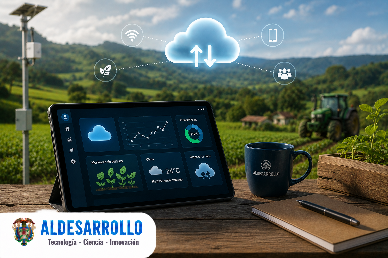 ALDESARROLLO impulsa transformación digital del campo con servicios en la nube